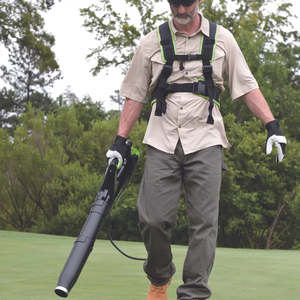 Electric Blowers: Greenworks 82v Backpack/Harness & Cord