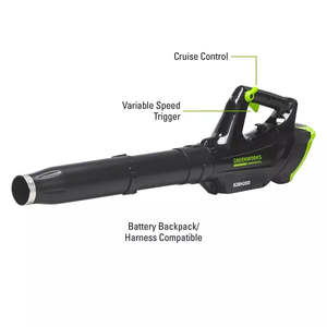 Electric Blowers: Greenworks 82v Blower (Skin Only)
