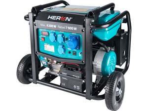 Generators: Heron 8.2kW Petrol Generator with Zero Gravity Frame