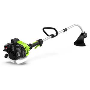 Petrol Trimmers Brushcutters: LawnMaster 26cc Bent Shaft Line Trimmer
