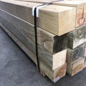 Timber: 90 x 90 H4 RH Post - 1.0m