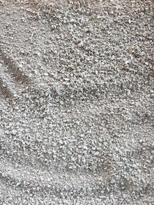 Landscaping: Bright White Crush - Lime Chip