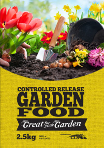 Specials: CLS Controlled Release Garden Food 2.5kg SAVE 48%