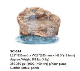 Products: Small Cascade - 014 - Grey