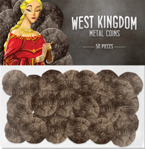 Products: West Kingdom Metal Coins - Garphill Games