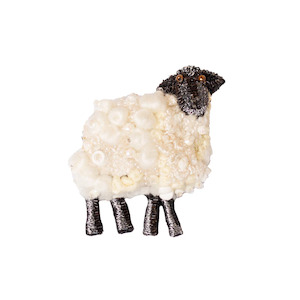 sheep brooch