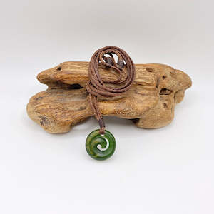 Koru: Small Marsden Flower Koru Pendant