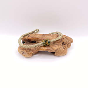 Earrings: Single Colourful Bead Bracelet