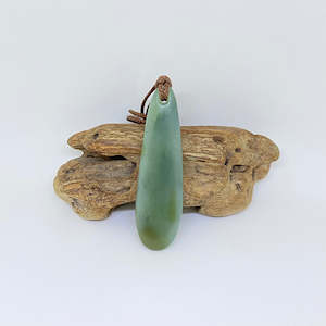 Roimata Kuru Drop: Blue Inanga Roimata Drop Pendant