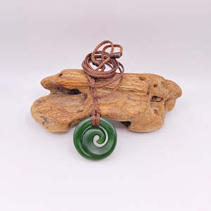 Koru: Small Kawakawa Koru Pendant