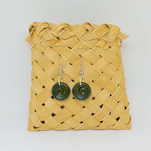 Earrings: Dark Koru Earrings