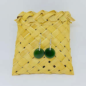 Kawakawa Porohita Disc Earrings