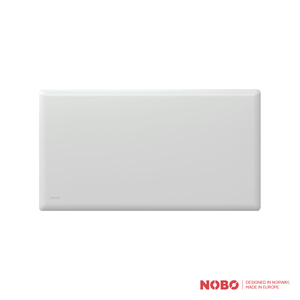 Nobo Electric Panel Heater Castor Wheels – White