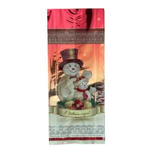 Пакет подарочный “Снеговики”, 16.5 х 35 см – Gastronomy