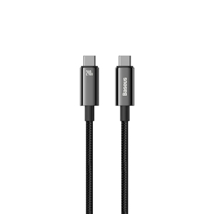 Baseus 240W USB-C to USB-C Fast Charging Cable 2m - Tungsten Gold Series - GA Tech