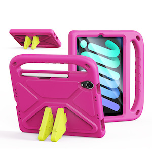 iPad Mini 7 / Mini 6 Kids Anti-Drop Case - Pink Puff Series by Dux Ducis - GA Tech