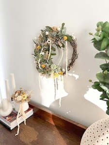 Floral Wreath - Yellow