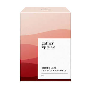 Sweets Fillers: GATHER & GRAZE CHOCOLATE SEA SALT CARAMELS 60G