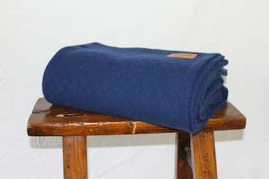 Blankets Swaddles: TGM Throw – Navy Star