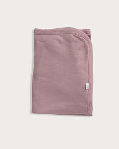 Merino Bound Wrap -Mauve