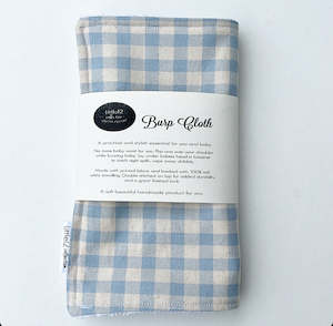 Burp Clothes: Baby Soft Blue Burp Cloth