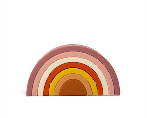Silicone Autumn Rainbow Stacker