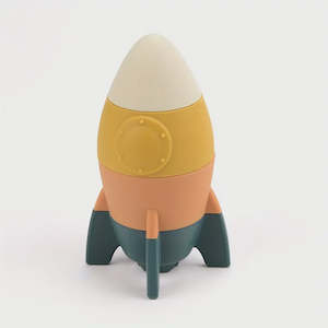 Stacking Toys: Silicone Stacking Rocket