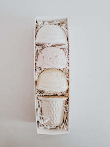 Learning Play: Ice Cream Sidewalk Chalk Set - Pink/Purple/White