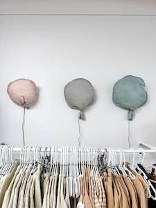 Linen Balloon Wall Hanging