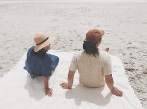 BEACH BLANKET - Natural