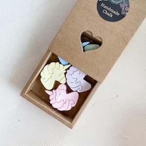 Stocking Fillers For Kids: Mini Shape Chalk Boxes - Unicorns