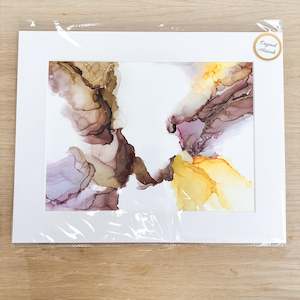 Original Alcohol Ink Artwork - Autumn Evolution 3