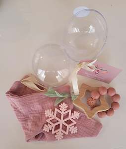 Christmas Giftset Bauble -Pink