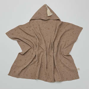 Bath Time: "Hooded Towel Night Sky"