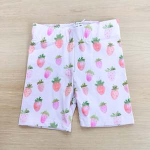 Tilly Bike Shorts - Strawberries