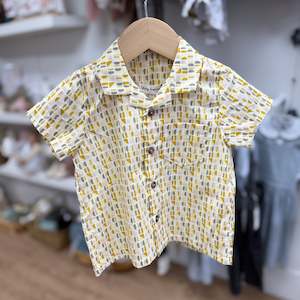 Bot Clothes: Hudson Shirt -Mustard + Grey
