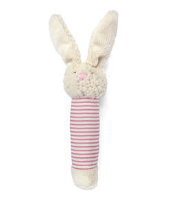 Bella Bunny Rattle- Pink