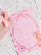 Easter Bunny Letter Pink