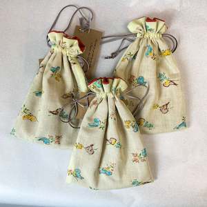Easter Ideas: Reusable Cotton Bag - Birdy's