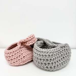 Easter Ideas: Crochet Baskets
