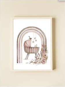 Kids Room Decor: Somewhere Over The Rainbow - Print