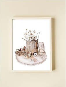 Welcome To The World Little One - Boy Print