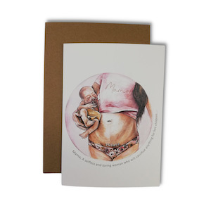 Books Stationary 1: C Section Mama - Card