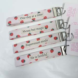 Keychain - Strawberries