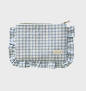 Wren Gingham Ruffle Pocket