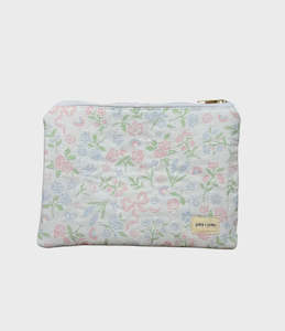Elsie Quilted Makeup Pouch