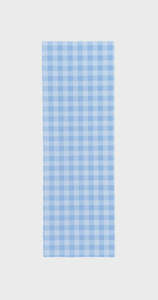 Jewellery Accessories 1: Blue Gingham Bookmark