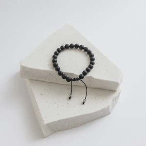 Jewellery Accessories 1: Moxie - Sliding Knot Bracelet (Onyx) - Child