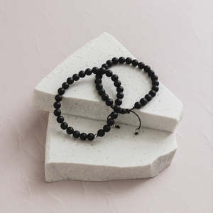 Jewellery Accessories 1: Mum & Me - Moxie Bracelet Set (Onyx)