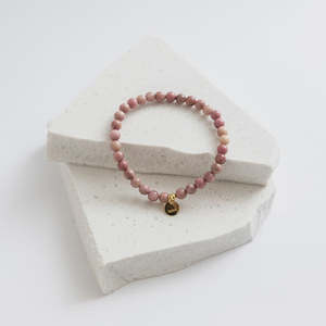 Jewellery Accessories 1: Joy - Brave Bracelet (Rhodonite) - Adults